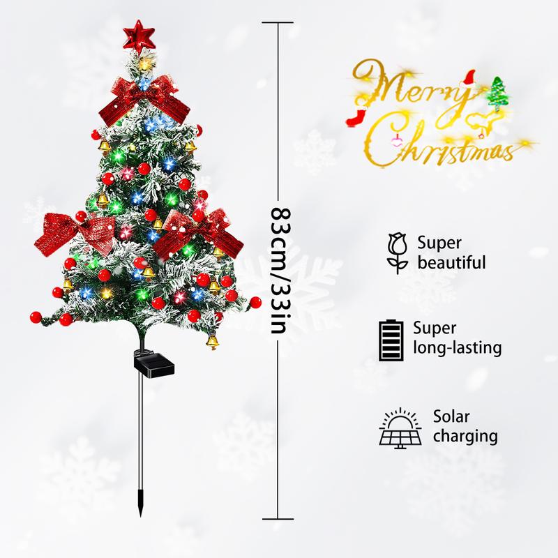 Solar LED Christmas Tree Lights Waterproof