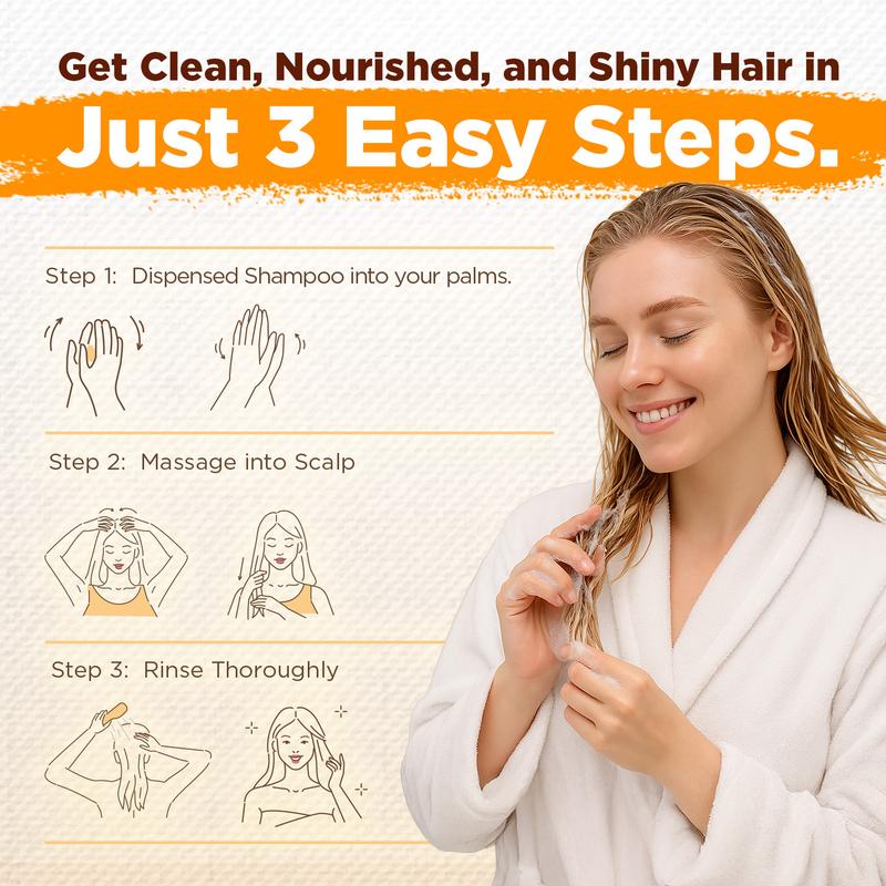 Okaga Shower Set - Batana Oil Shampoo & Conditioner - 100% Pure Organic for Hair Growth Support