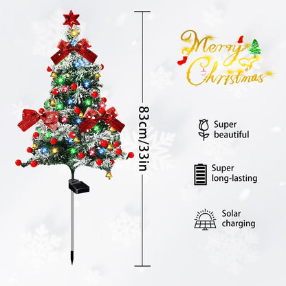 Solar LED Christmas Tree Lights Waterproof