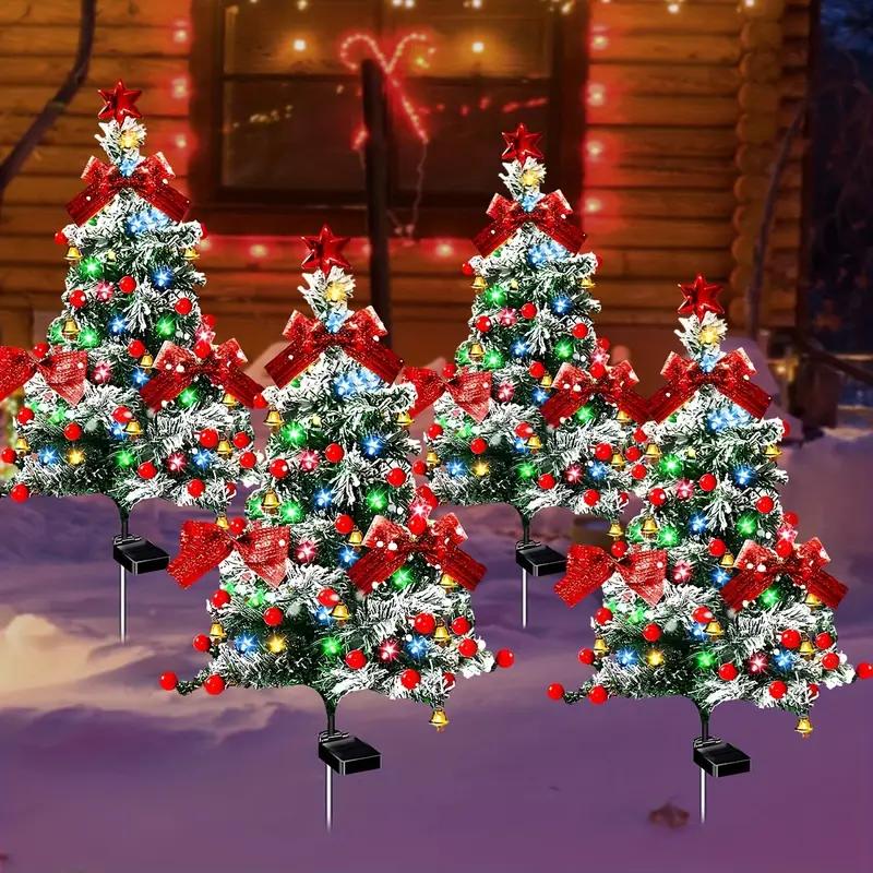 Solar LED Christmas Tree Lights Waterproof