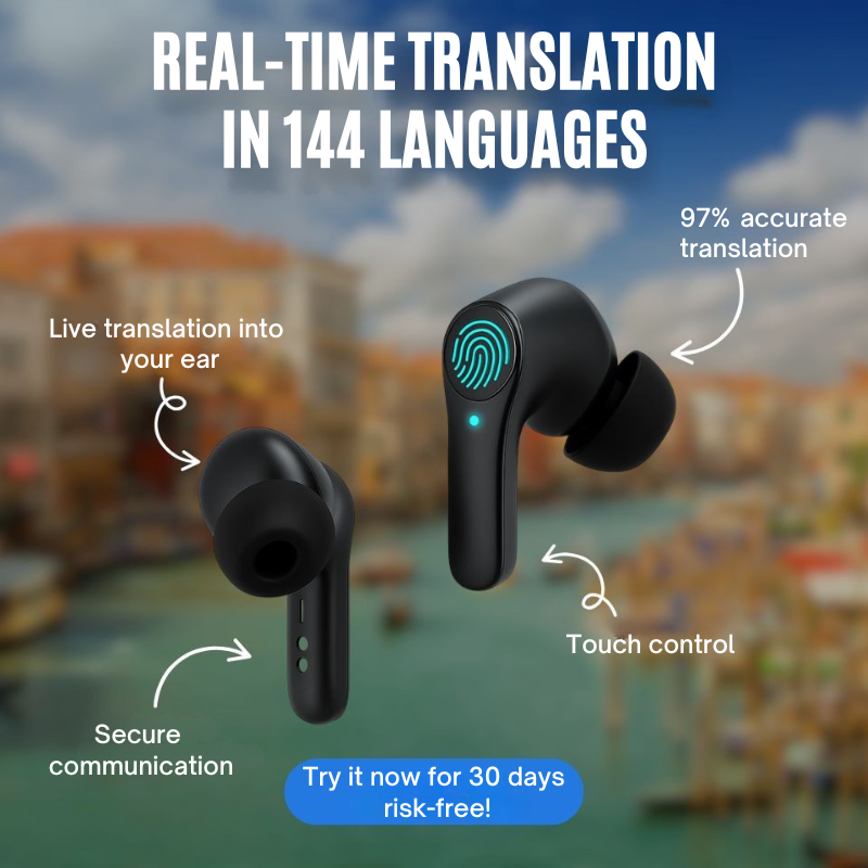 Airlingo – AI headphones with direct translato