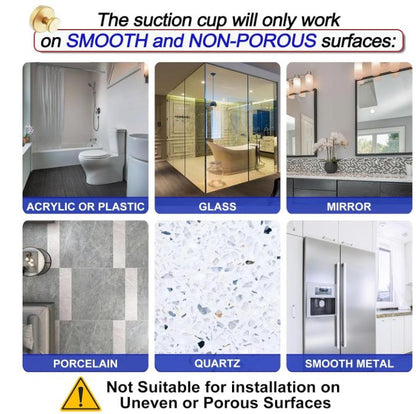 2 Units Suction Cup Hooks  Bathroom Accessories home essentials