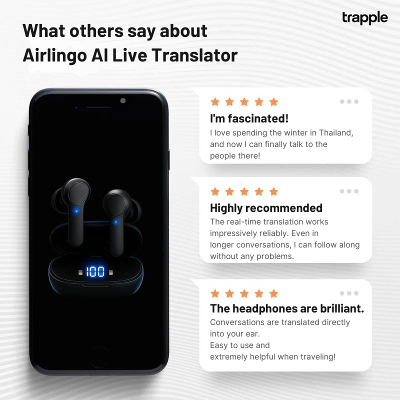 Airlingo – AI headphones with direct translato
