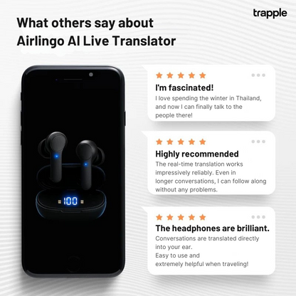 Airlingo – AI headphones with direct translato