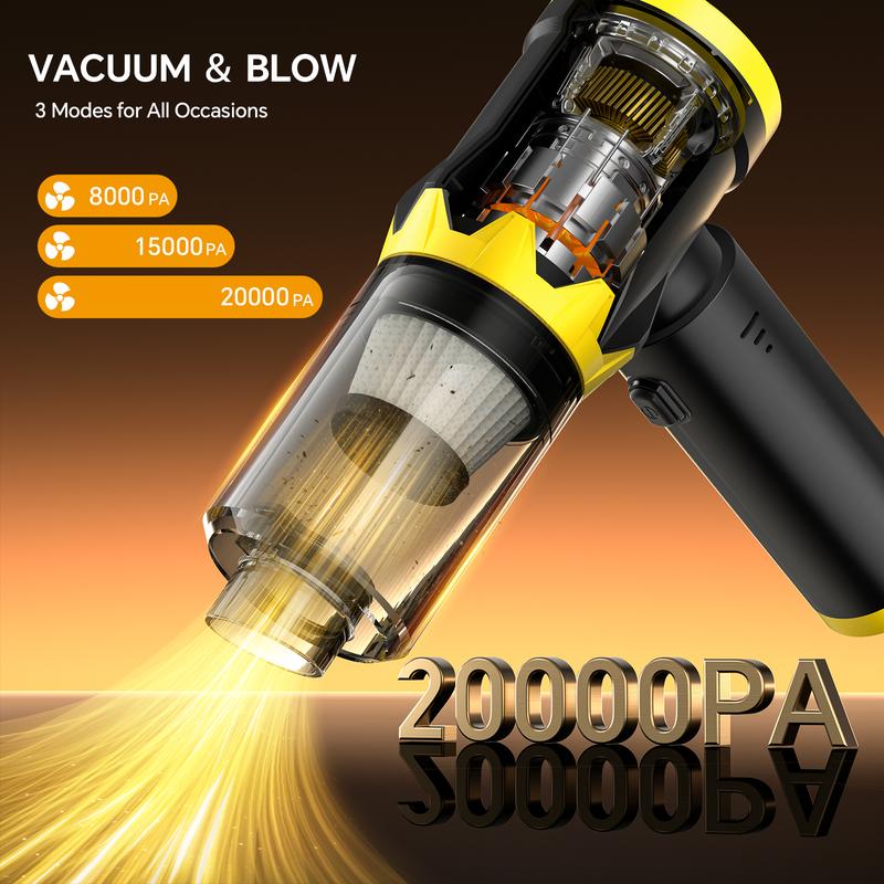 G2 Car Vacuum Portable Cordless, 4-in-1 Mini Vacuum Cleaner