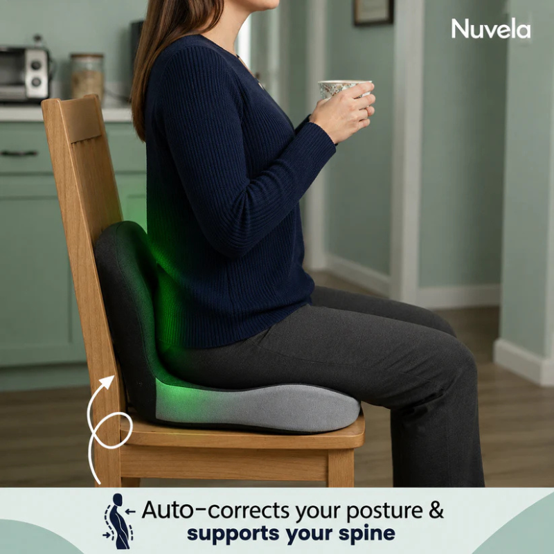 Non-Slip Memory Foam Seat Skin-Friendly