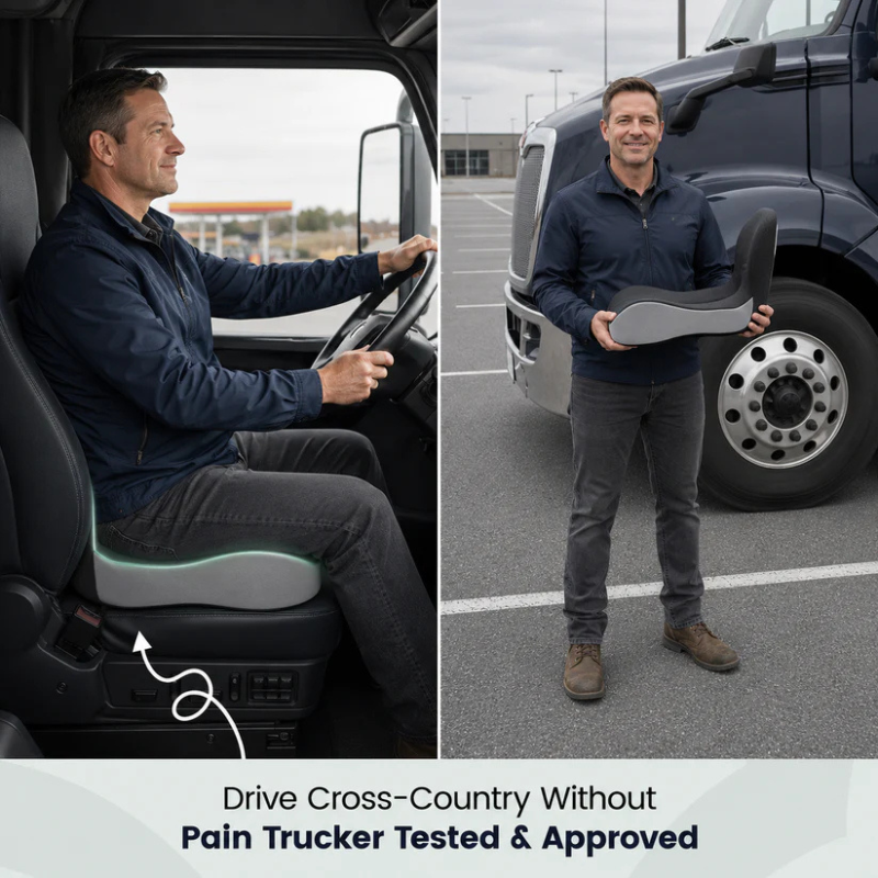 Non-Slip Memory Foam Seat Skin-Friendly