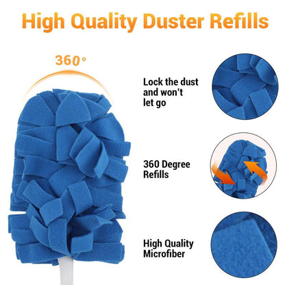 Lydia's Deal Duster Refills for Swiffer Electrostatic Dust Removal Brush Multisurface 360°