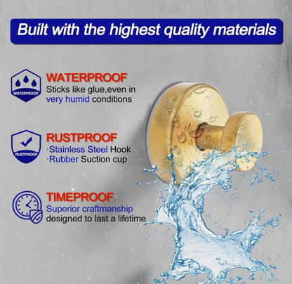 2 Units Suction Cup Hooks  Bathroom Accessories home essentials