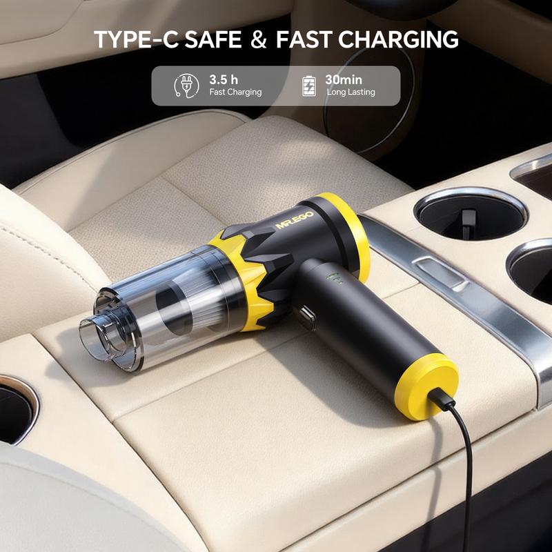 G2 Car Vacuum Portable Cordless, 4-in-1 Mini Vacuum Cleaner