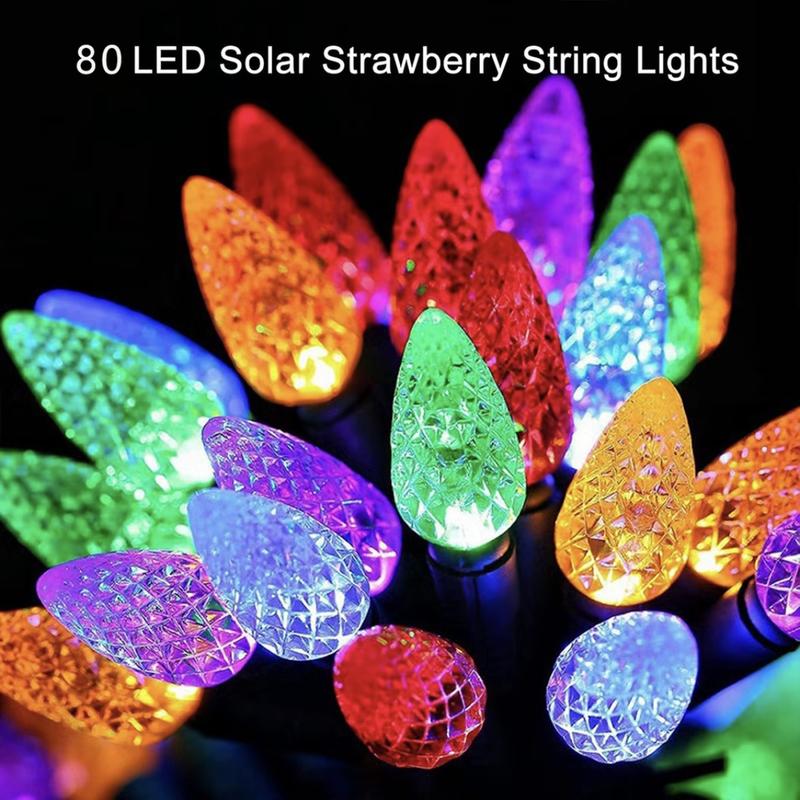 Solar LED Christmas Tree Lights Waterproof