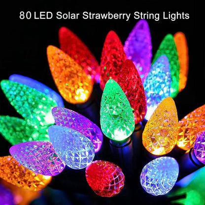 Solar LED Christmas Tree Lights Waterproof