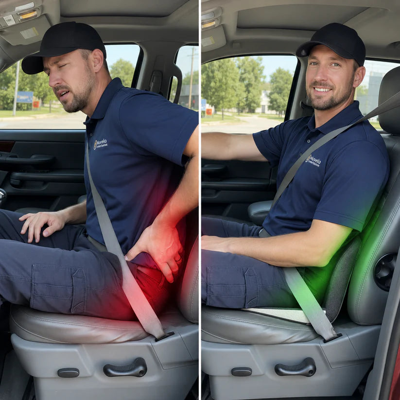 Non-Slip Memory Foam Seat Skin-Friendly