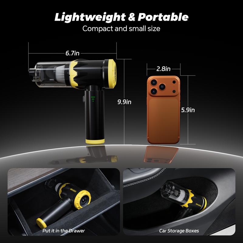 G2 Car Vacuum Portable Cordless, 4-in-1 Mini Vacuum Cleaner