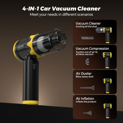 G2 Car Vacuum Portable Cordless, 4-in-1 Mini Vacuum Cleaner
