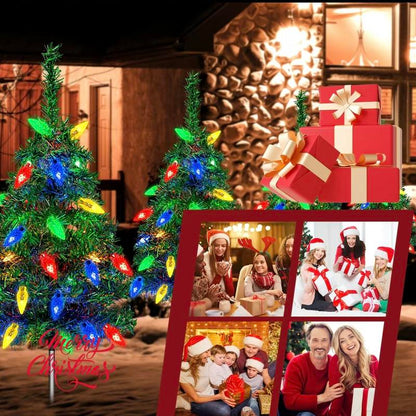 Solar LED Christmas Tree Lights Waterproof