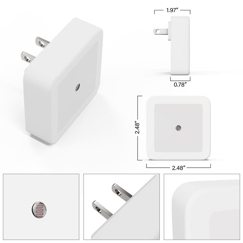 Night Light, Night Lights Plug into Wall 6-Pack