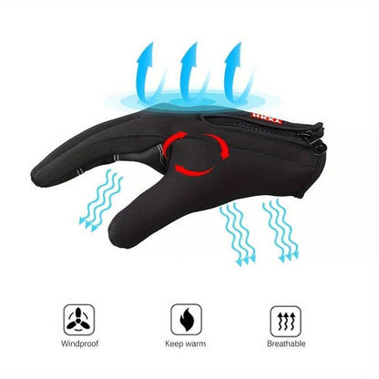 Windproof Winter Gloves Touchscreen