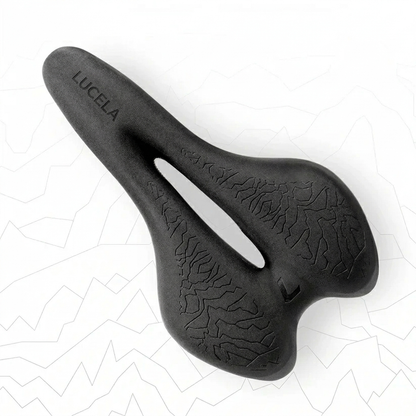 Lucela™ Ergonomic Bike Saddle | Zero Pain · Zero Numbness