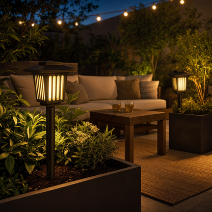Solar Mosquito Zapper Light