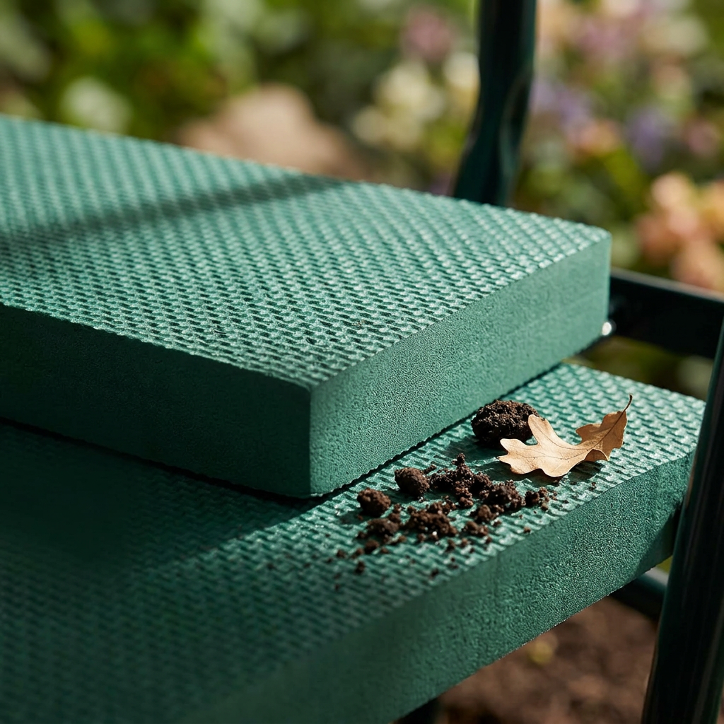Garden Kneeler and Seat with Soft Pad Foldable Stool for Gardening